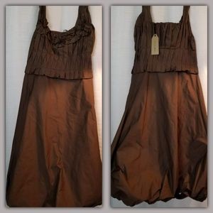 NWT Max Studio Special Edition Mocha Dress 0